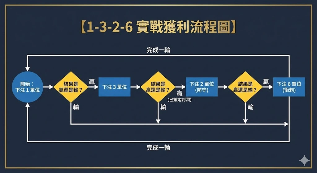 1-3-2-6 實戰獲利流程圖